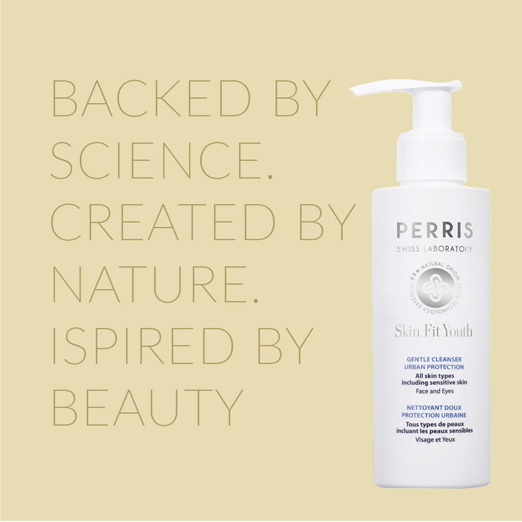 Perris Swiss Laboratory Skin Fit Youth Urban Protection Gentle Cleansing Gel For All Skin Types 150ml