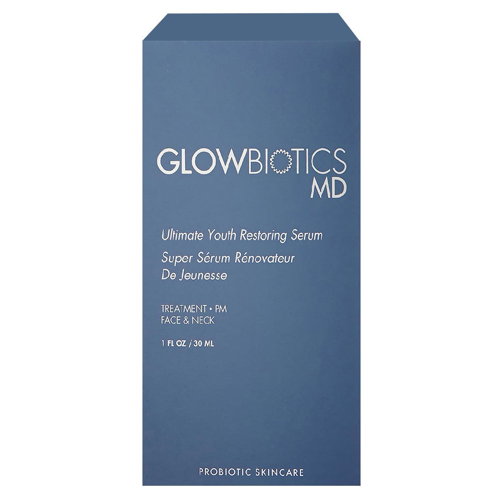 GlowBiotics Probiotic Ultimate Youth Restoring Anti-Aging Face Serum For Dry & Normal Skin 30ml