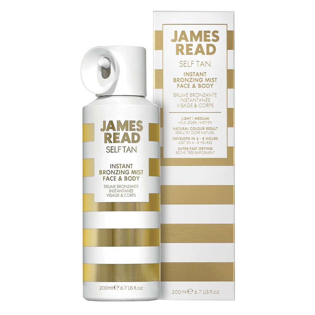 James Read Instant Bronzing Mist For Face & Body Self Tanning 200ml