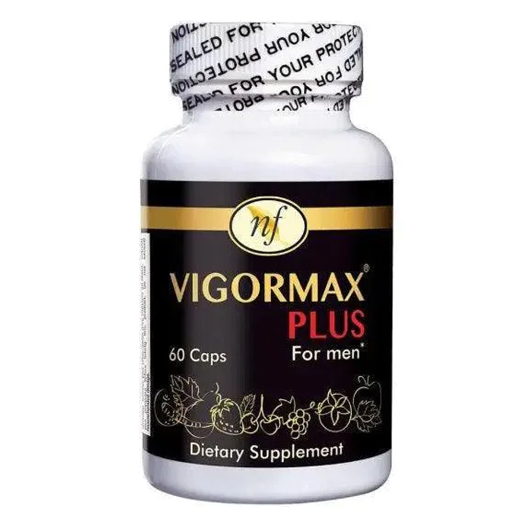 Natural Fervor Vigormax Plus Performance Enhancing Capsules For Men, Pack of 60's