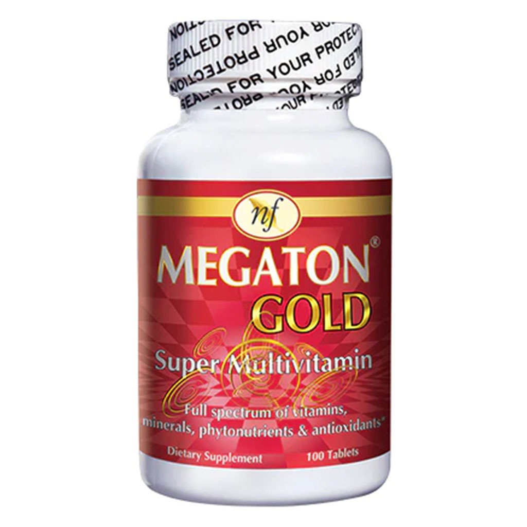 Natural Fervor Megaton Gold Super Multivitamin Supplement Tablets, Pack of 100's