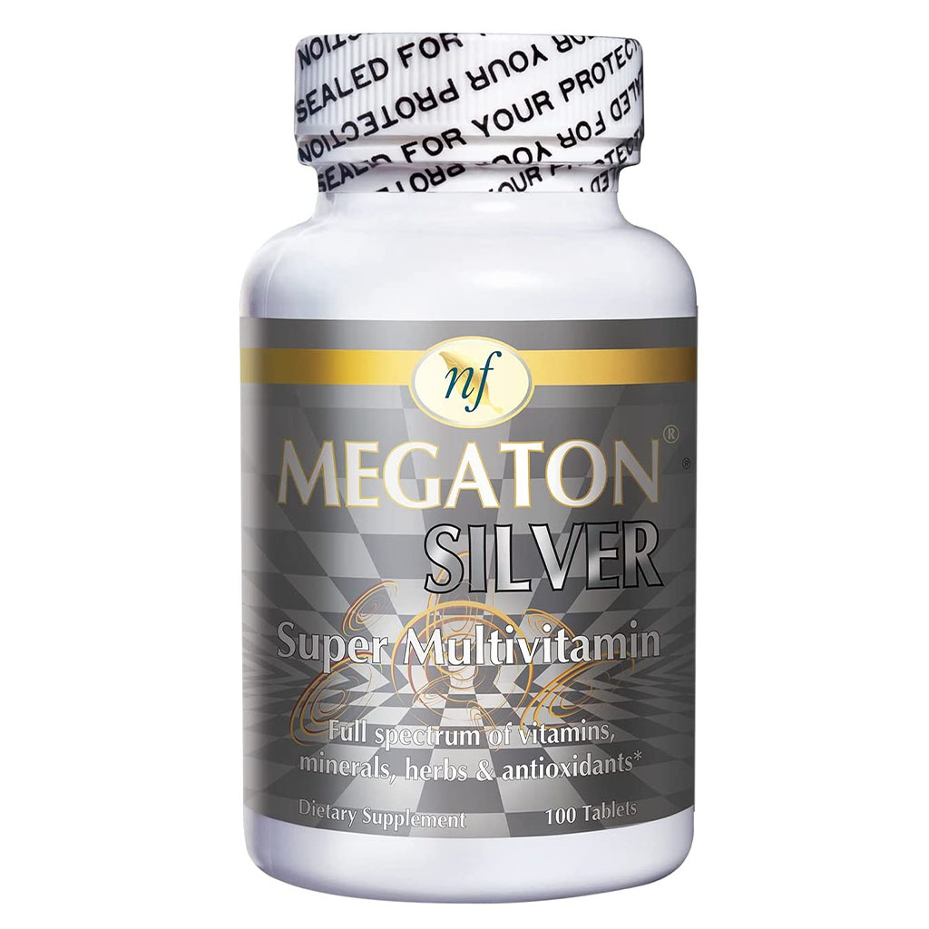Natural Fervor Megaton Silver Super Multivitamin Tablets For Men, Pack of 100's