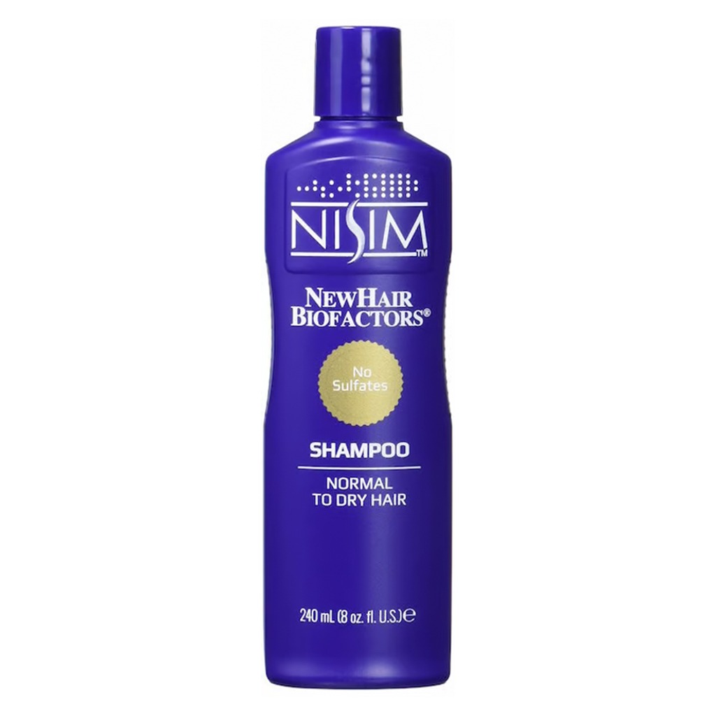 Nisim NewHair Biofactors Sulphate Free Shampoo For Normal To Dry Hair 240ml