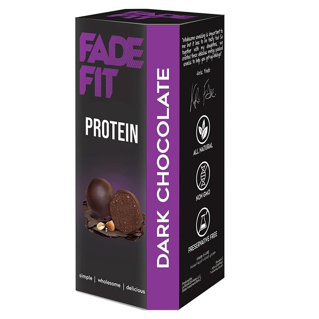 Fade Fit Protein Balls Snack, Dark Chocolate 30g