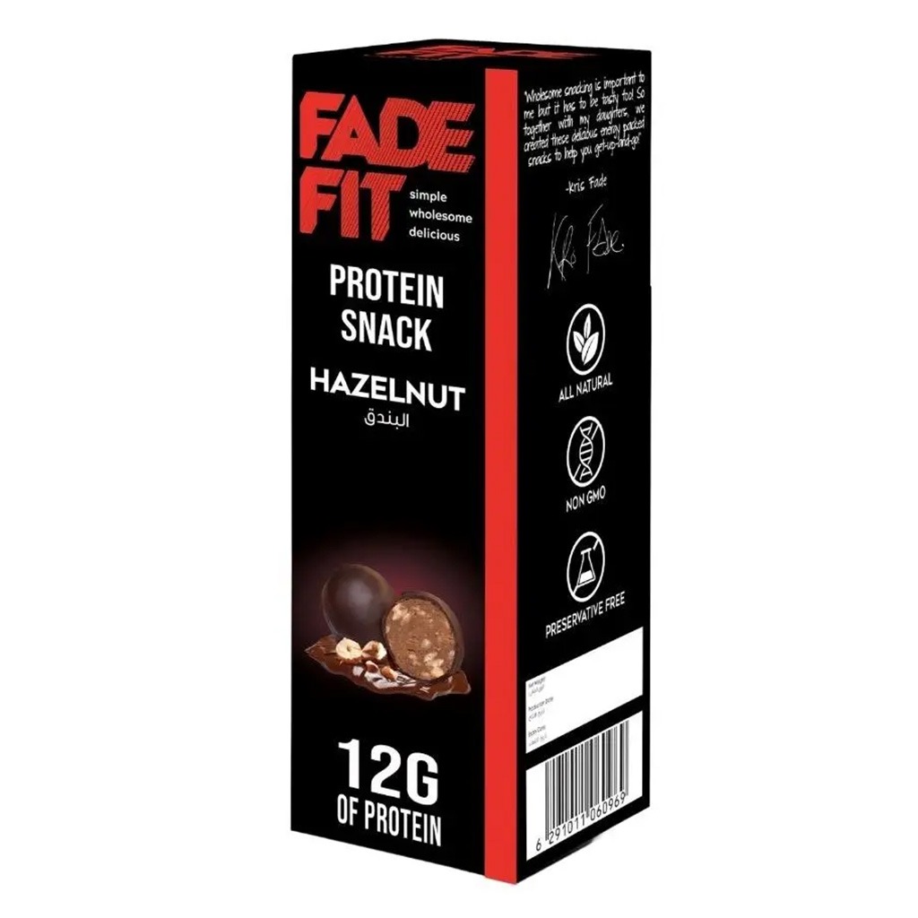 Fade Fit Protein Balls Snack, Hazelnut 60g