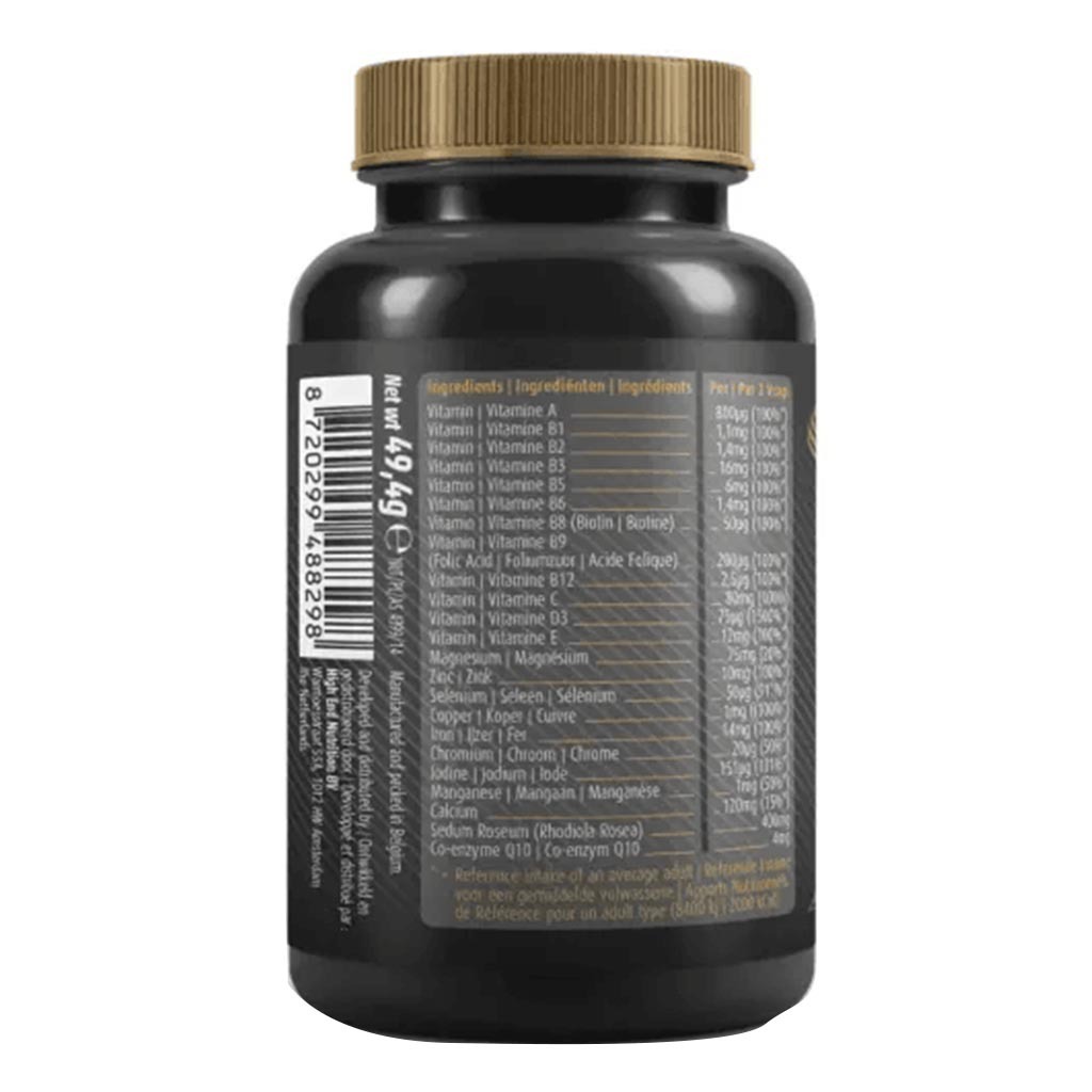 High End Nutrition Superior Multivitamin Capsules, Pack of 60's