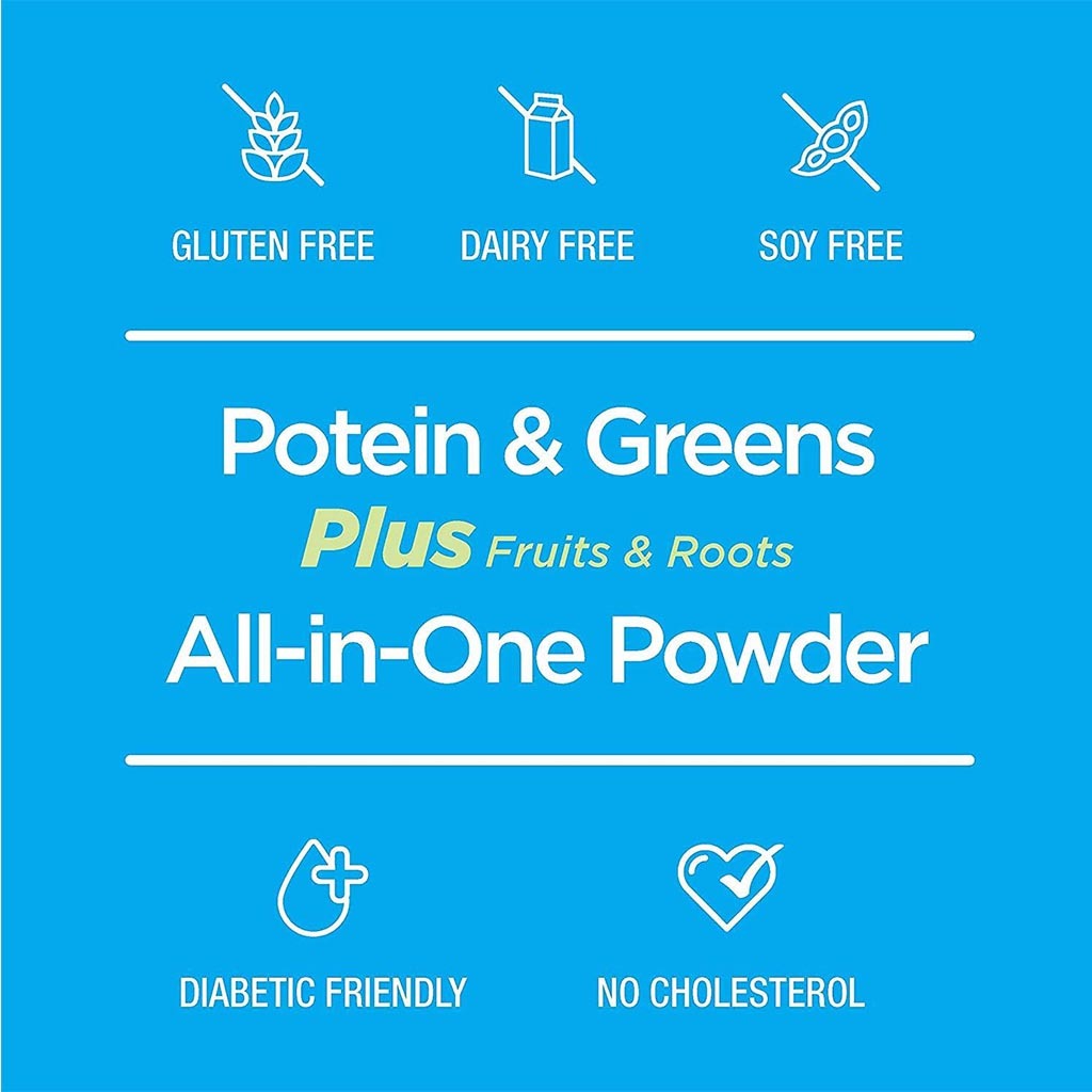 Naturade VeganSmart Protein & Greens Vegan Shake Vanilla Crème All in One Powder 15 Servings, 645g