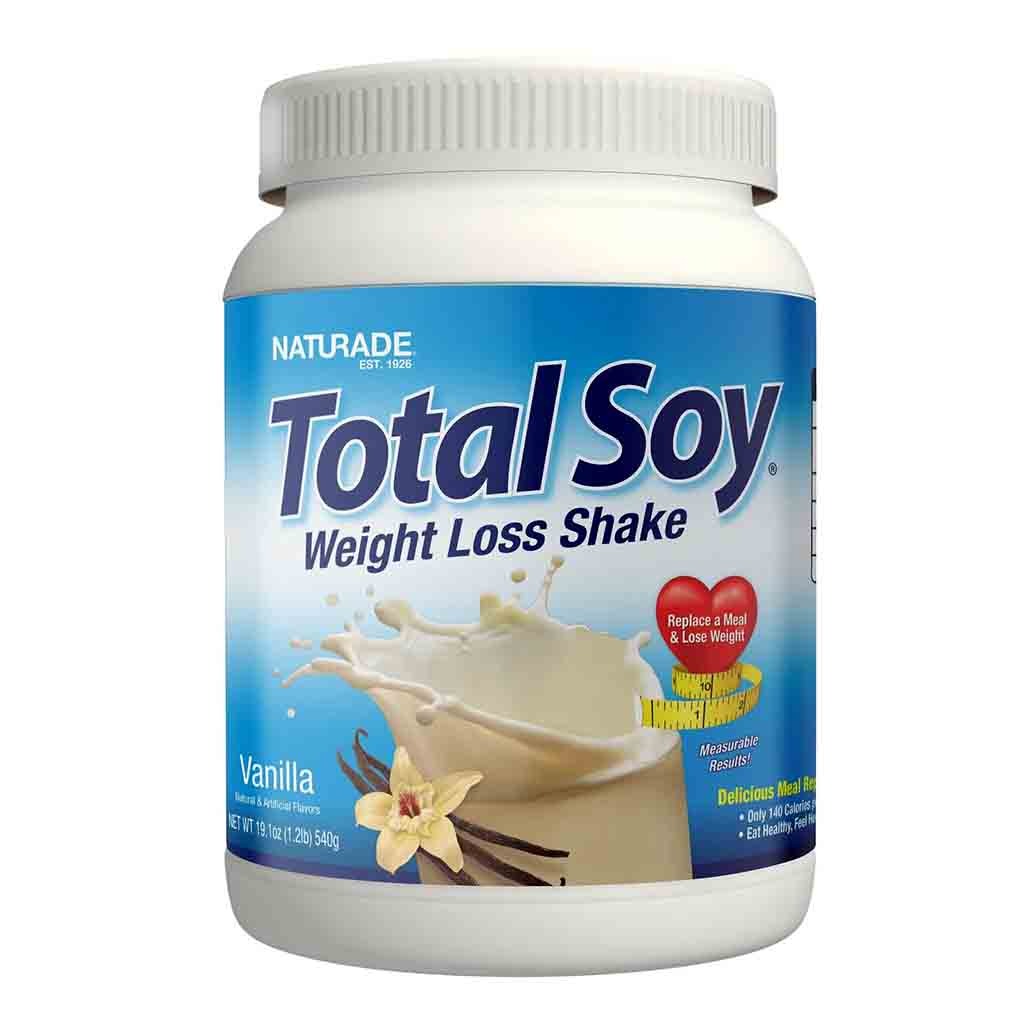 Naturade Total Soy Weight Loss Shake Vanilla Flavor, 15 Servings - 540g