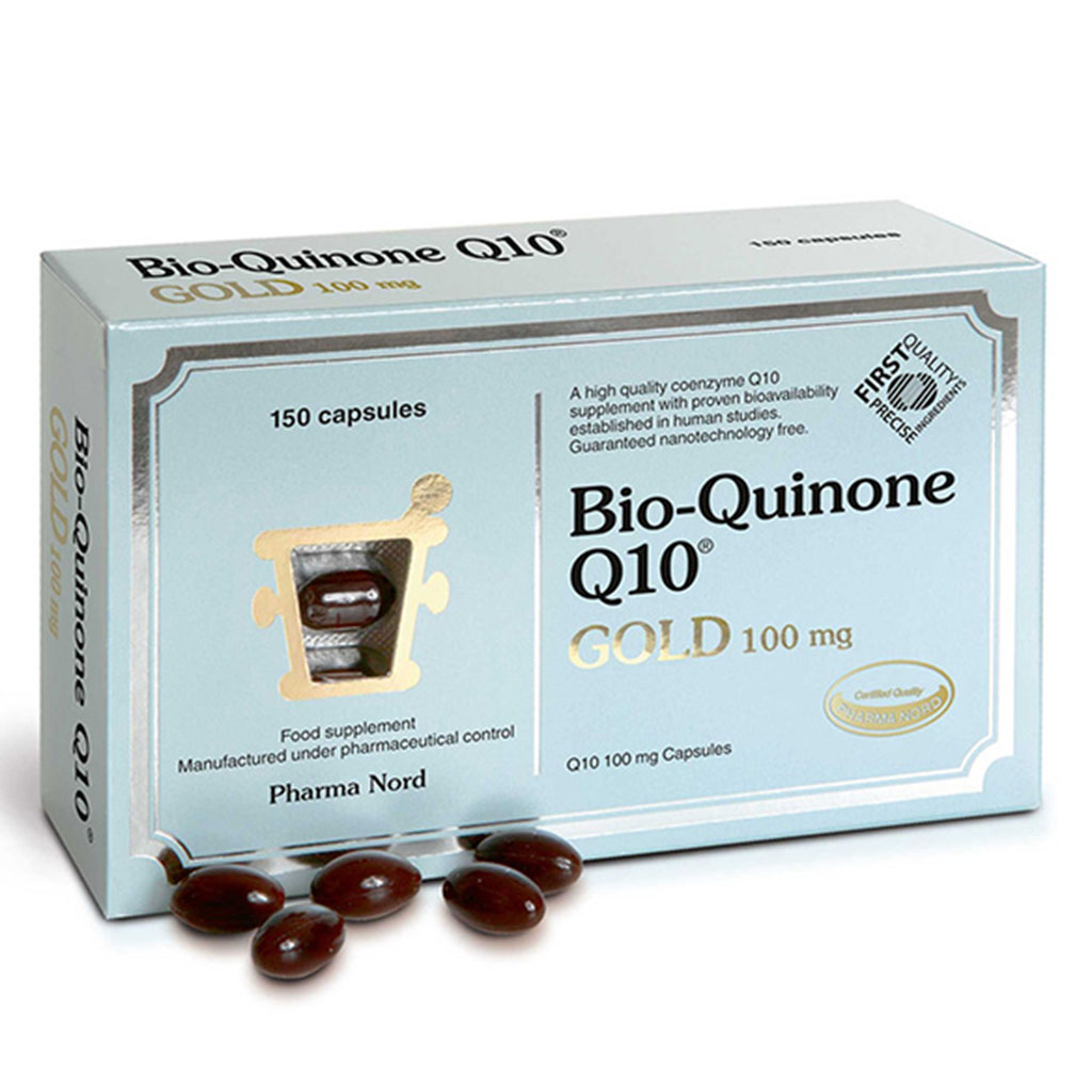 Bio Quinone Active CoQ10 Gold 100mg Softgels For Energy Production & Heart Health, Pack of 60’s