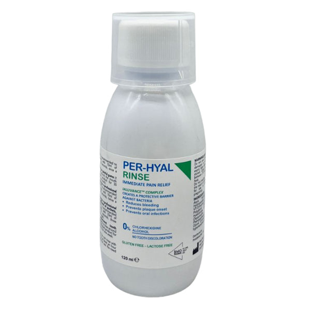 Per-Hyal Oral Rinse Mouthwash For Gum Pain 120ml 