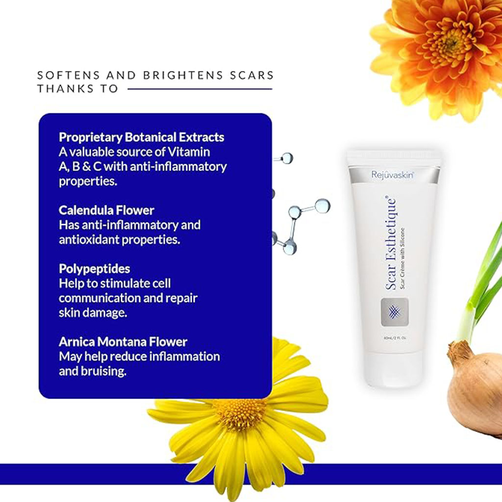 Rejuvaskin Scar Esthetique Scar Removal Cream With Silicone 30ml