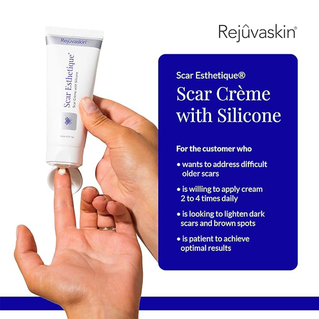 Rejuvaskin Scar Esthetique Scar Removal Cream With Silicone 30ml