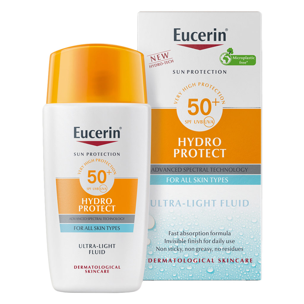 Eucerin Sun Face Hydro Protect SPF 50+ Ultra Light Fluid Sunscreen 50ml