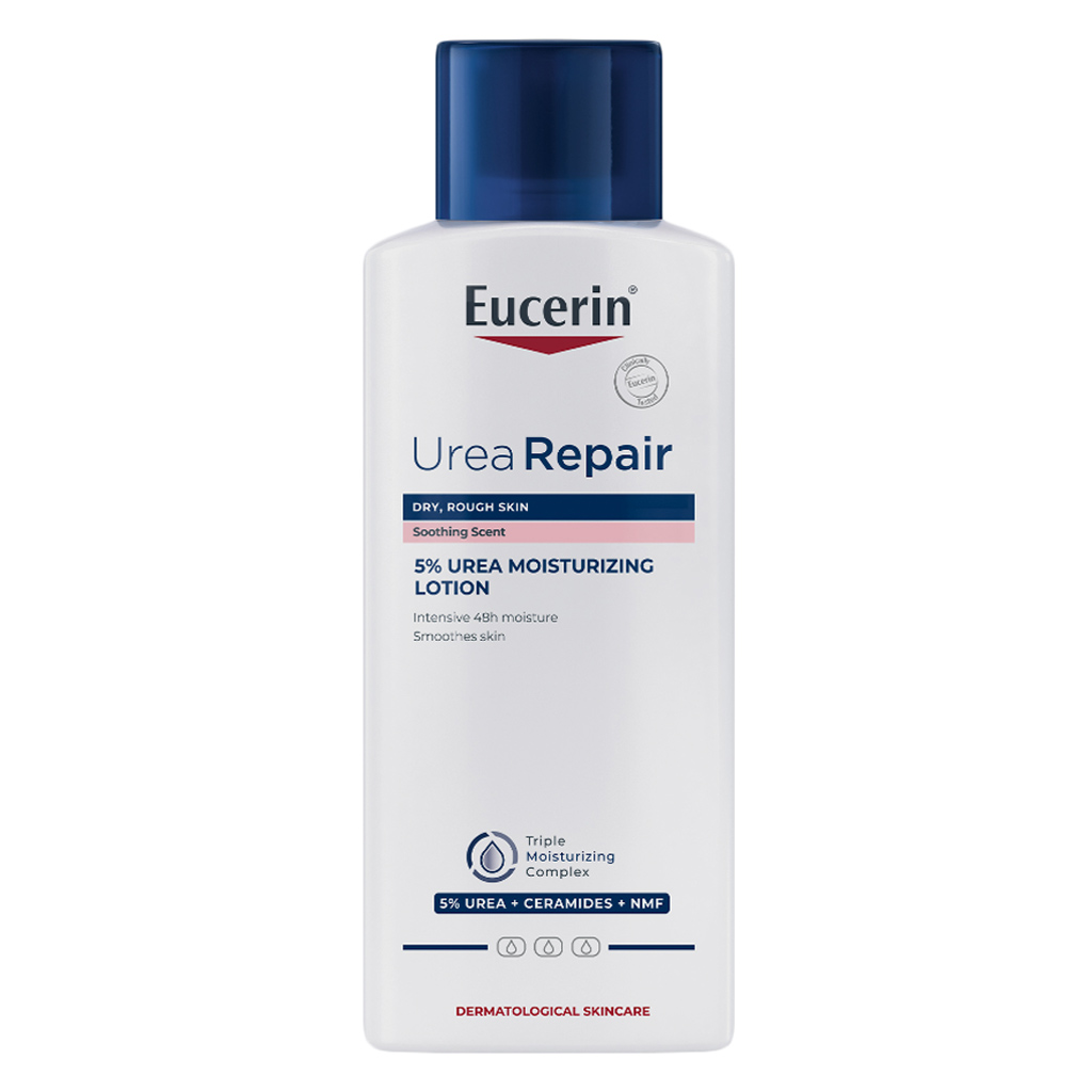 Eucerin Urea Repair Plus 5% Urea Moisturizing Lotion For Dry & Rough Skin 250ml