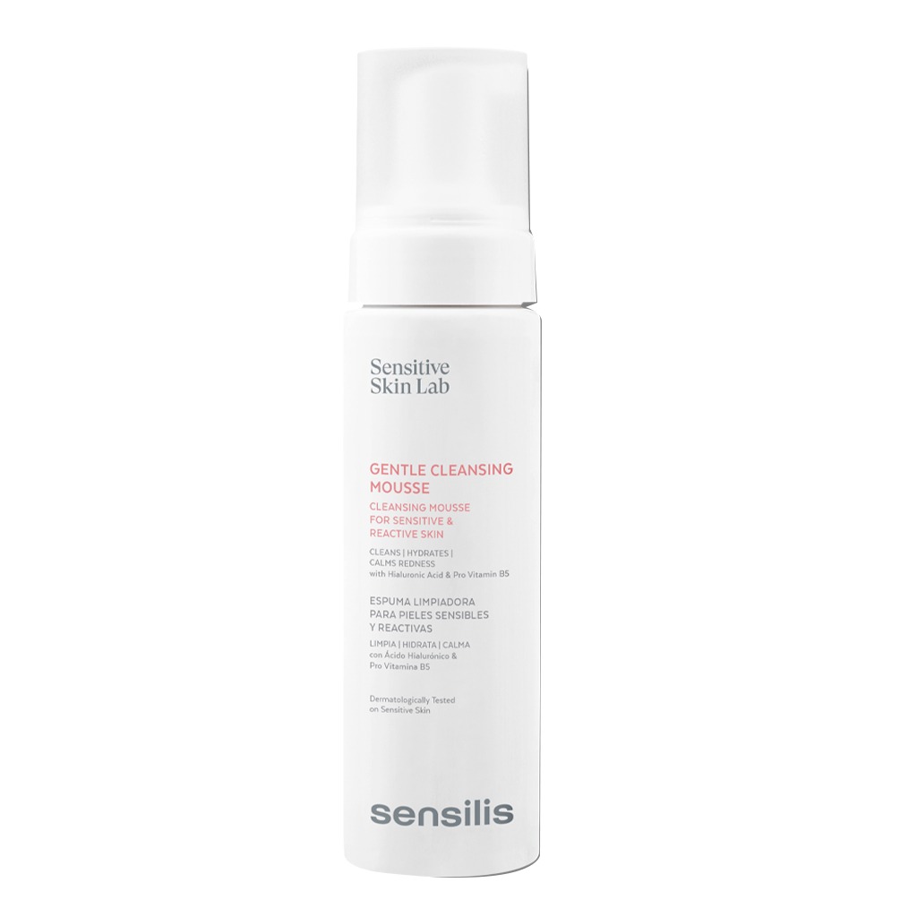 Sensitive Skin Lab Sensilis Gentle Facial Cleansing Mousse For Sensitive & Reactive Skin 200ml