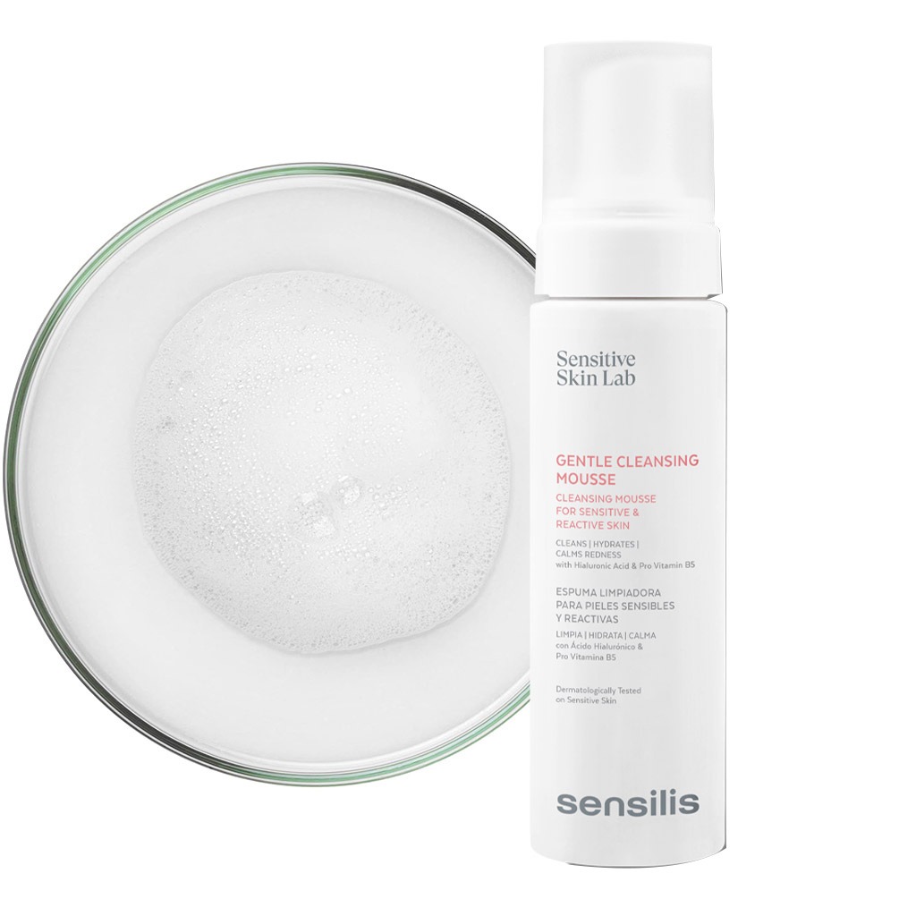 Sensitive Skin Lab Sensilis Gentle Facial Cleansing Mousse For Sensitive & Reactive Skin 200ml