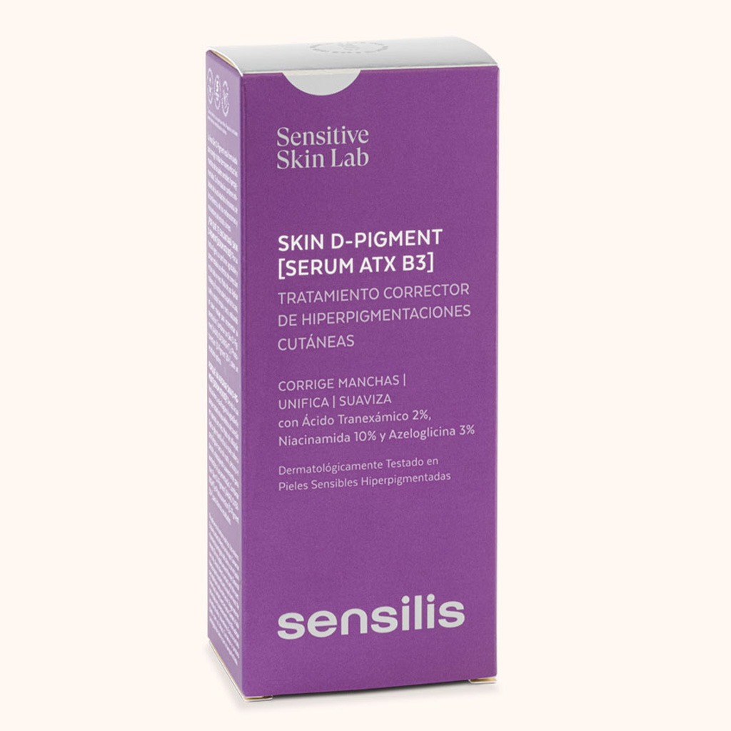Sensitive Skin Lab Sensilis Skin D-Pigment Corrective Treatment Serum ATX B3 For Hyperpigmentation 30ml