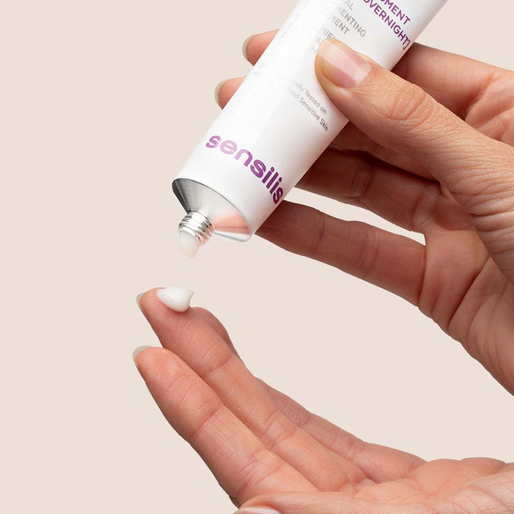 Sensitive Skin Lab Sensilis Skin D-Pigment AHA10 Overnight Renewal Depigmenting Treatment Cream 30ml