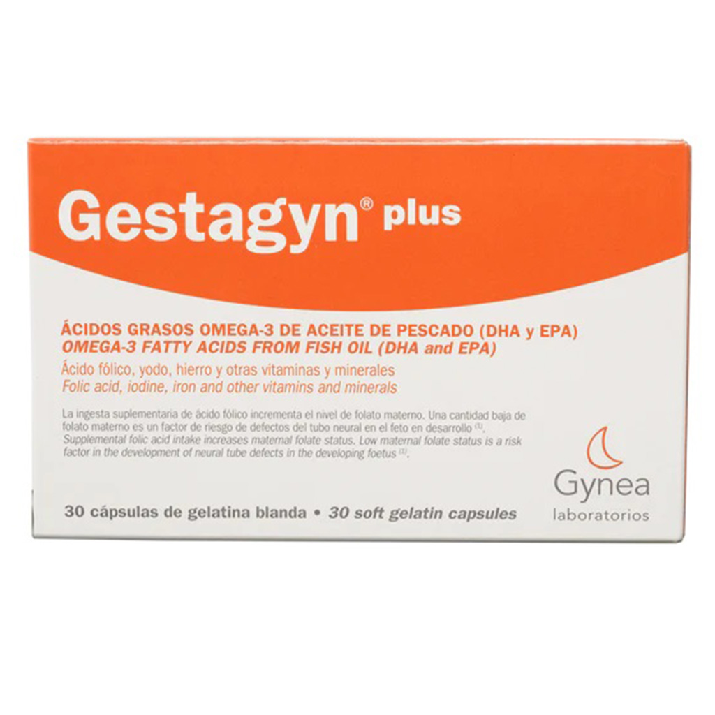 Gestagyn Plus Preconception Support Soft Gelatin Capsules, Pack of 30’s
