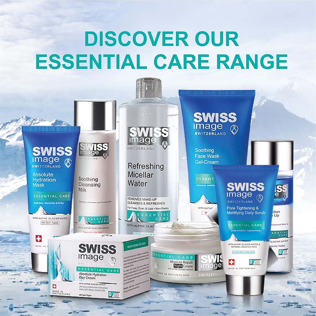Swiss Image Essential Care Pore Tightening & Mattifying Daily Scrub For Combination To Oily Skin Types 150ml