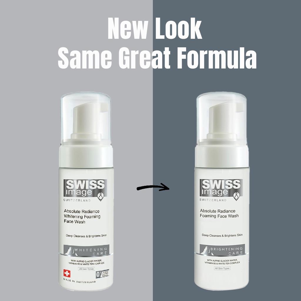 Swiss Image Brightening Care Absolute Radiance Foaming Face Wash For All Skin Types 150ml