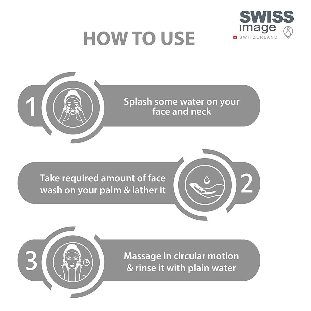 Swiss Image Brightening Care Absolute Radiance Foaming Face Wash For All Skin Types 150ml