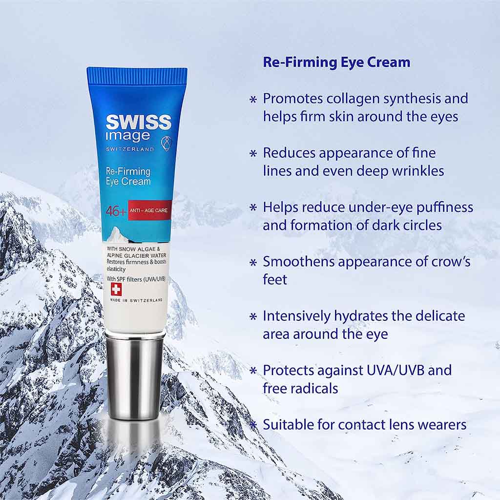 Swiss Image Anti-Age Care 46+ Re-Firming  Eye Cream For All Skin Types 15ml