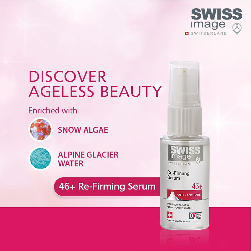 Swiss Image Anti-Age Care 46+ Re-Firming Serum For All Skin Types 30ml