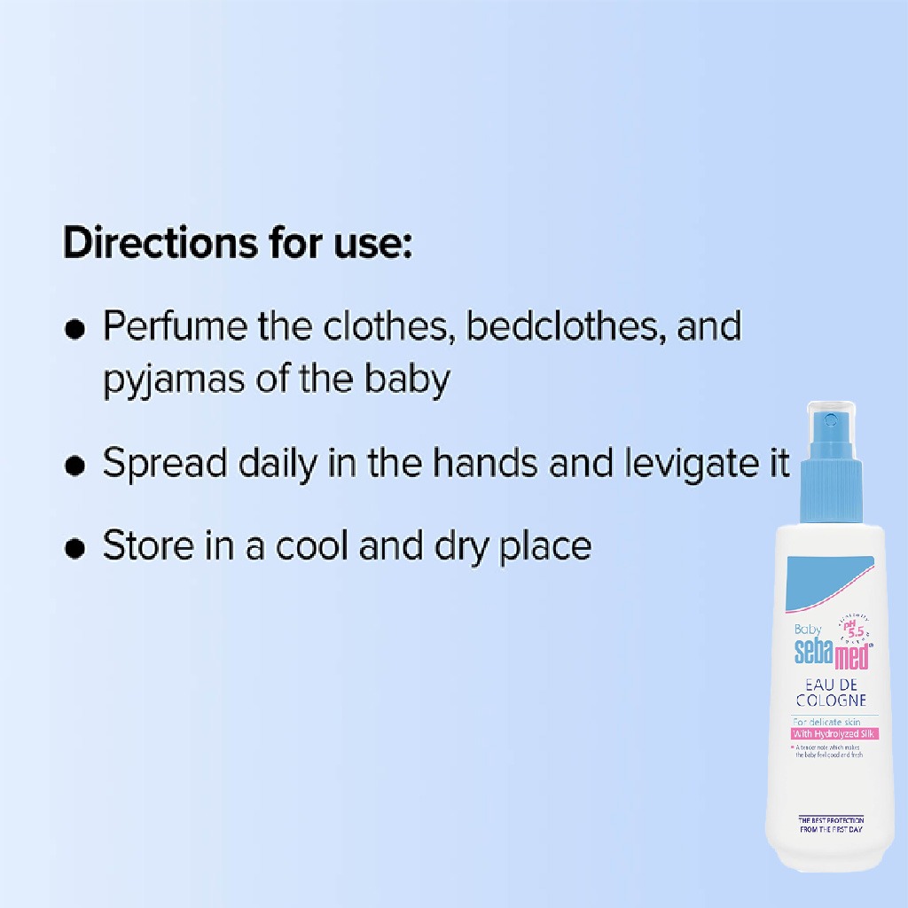 Sebamed Baby Eau De Cologne For Delicate Skin 250ml