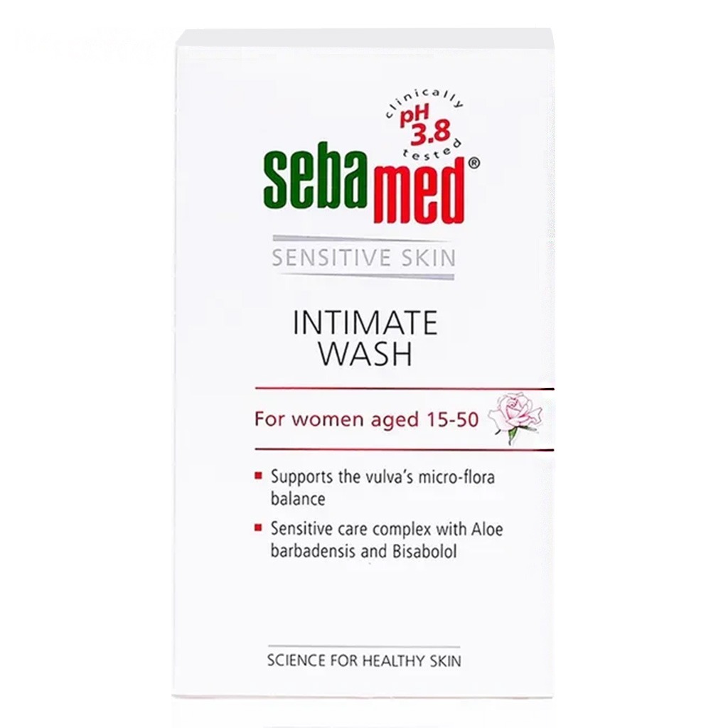 Sebamed Sensitive Feminine Intimate Wash With pH 3.8 50ml