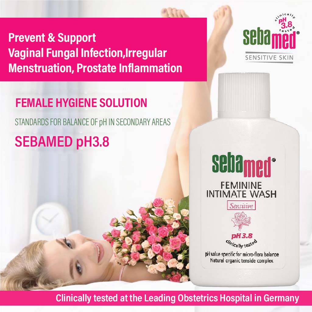 Sebamed Sensitive Feminine Intimate Wash With pH 3.8 50ml
