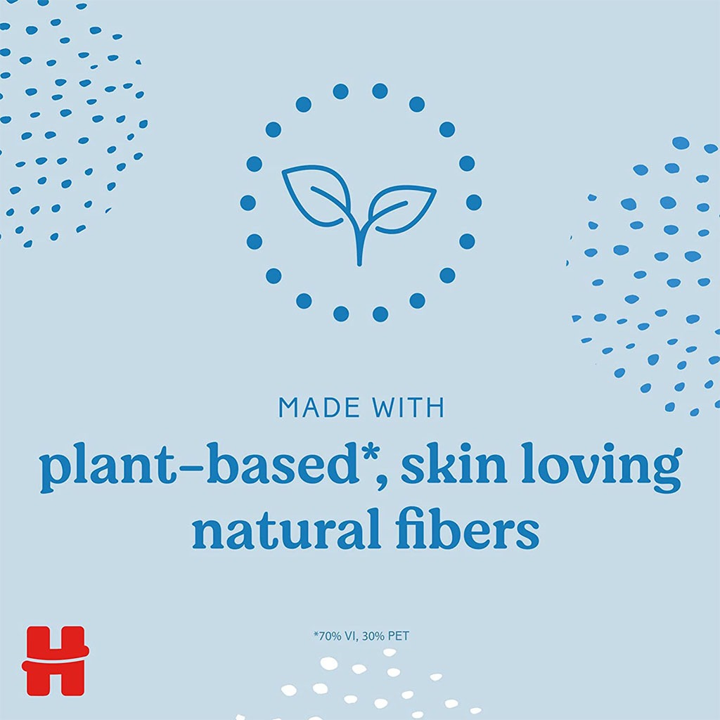 Huggies Pure Cleansing Baby Wet Wipes, Pack of 56's