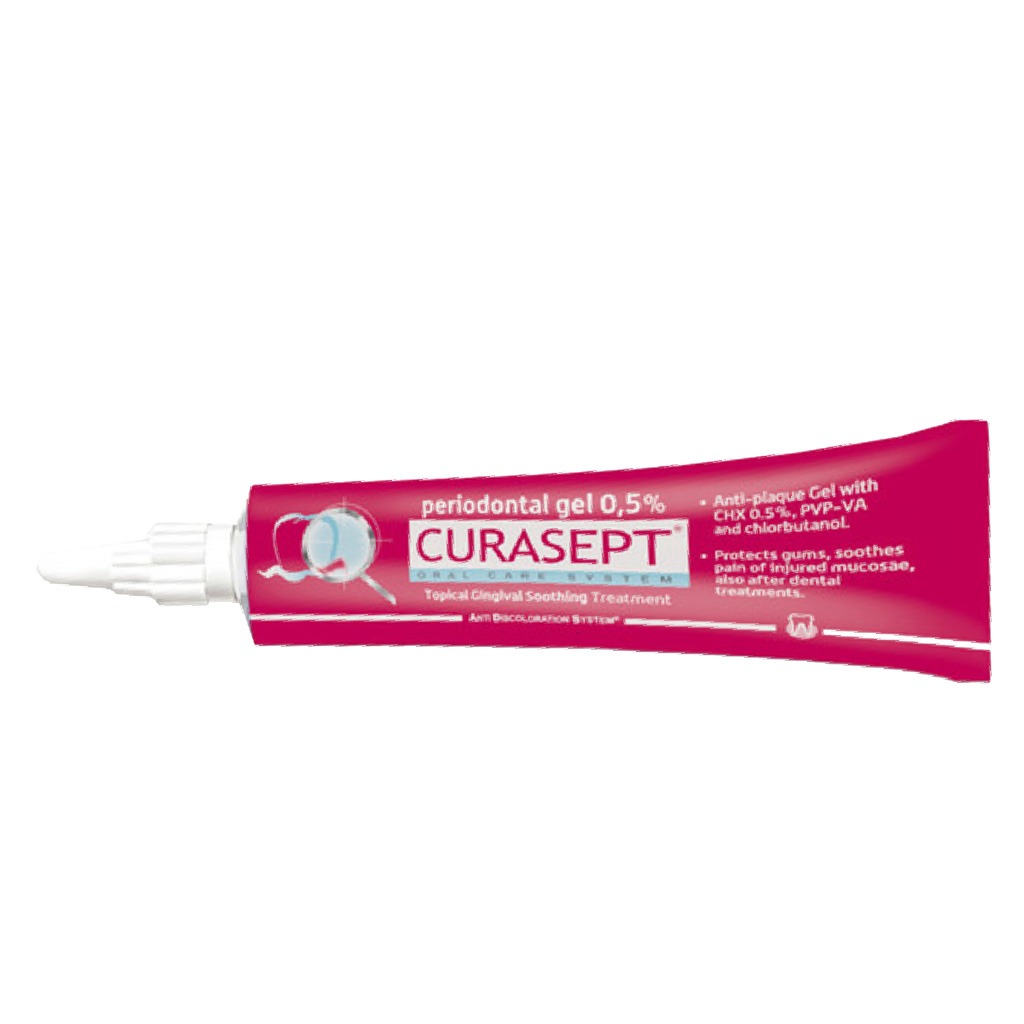 Curasept Oral Care System Soothing Topical Gum Treatment 0.5% Periodontal Gel 30ml
