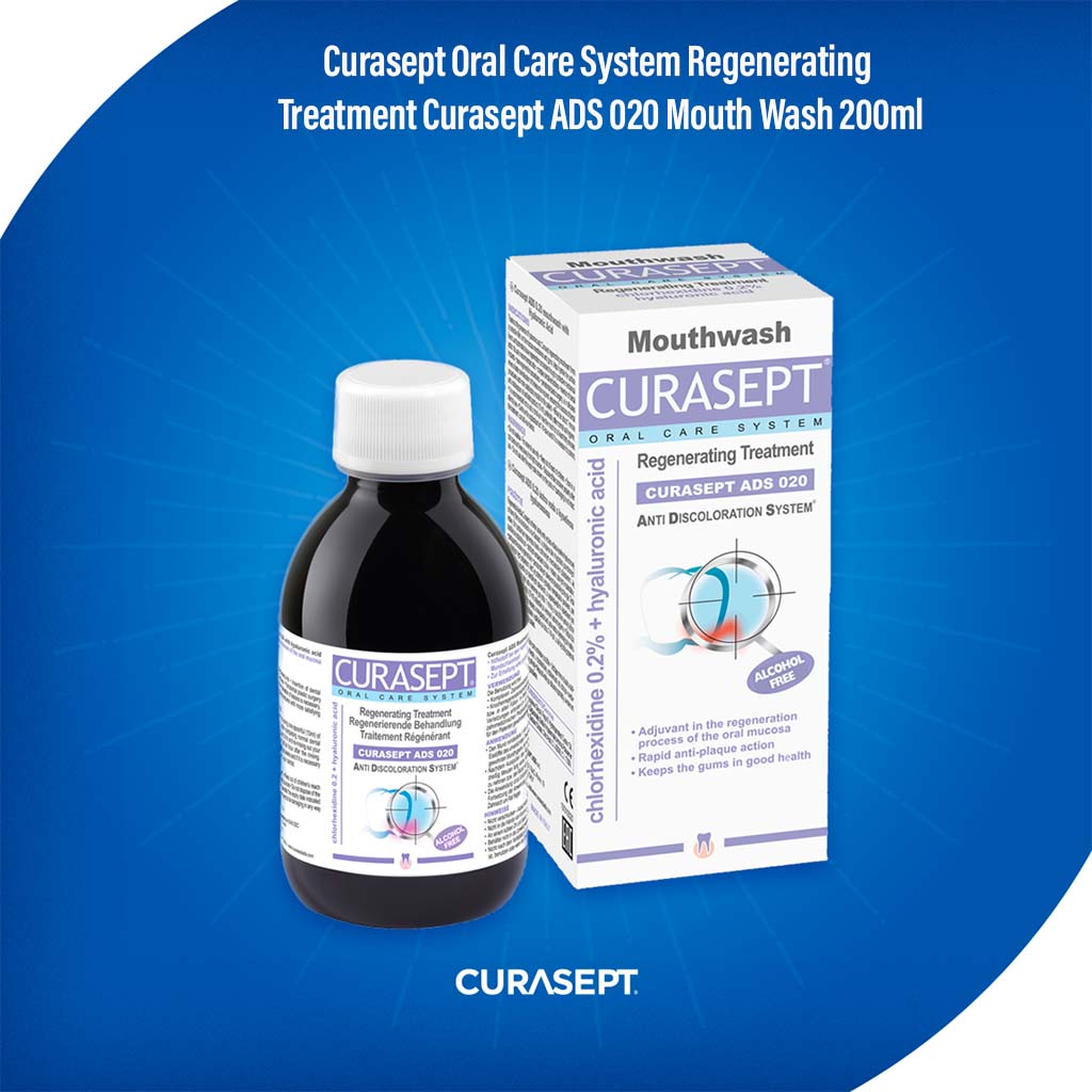 Curasept Oral Care System Regenerating Treatment Curasept ADS 020 Mouth Wash 200ml