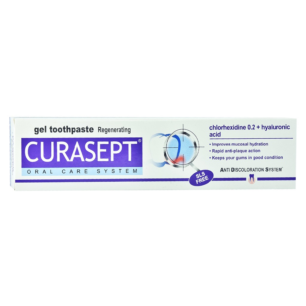 Curasept Oral Care System Regenerating Gel Toothpaste 75ml
