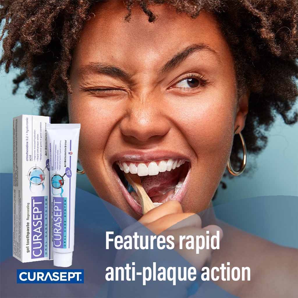Curasept Oral Care System Regenerating Gel Toothpaste 75ml