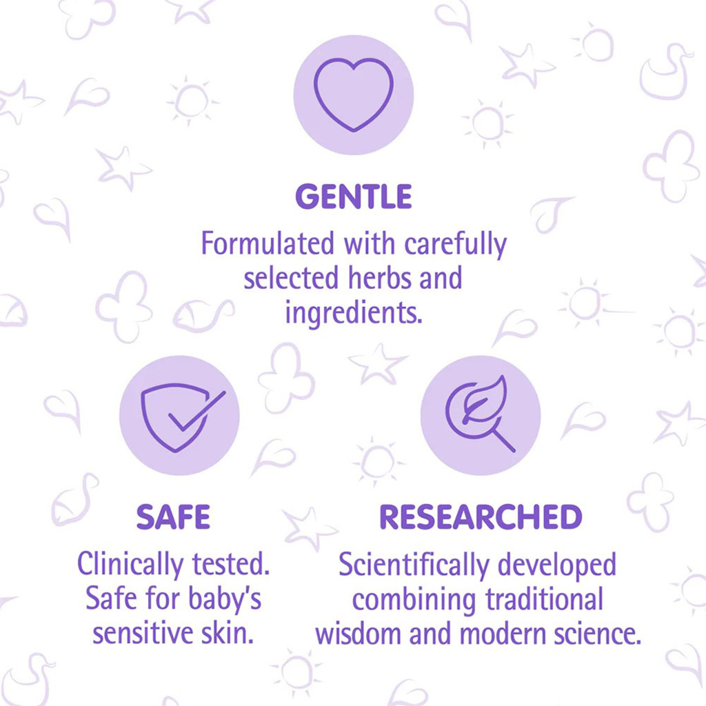 Himalaya Moisturizing No-Tears Gentle Baby Bath With Olive Oil & Aloe Vera 400ml + 200ml Value Pack