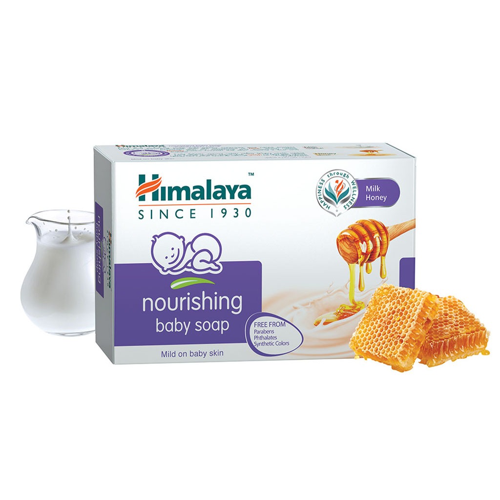 Himalaya Gentle Nourishing Baby Soap With Honey & Milk 125g