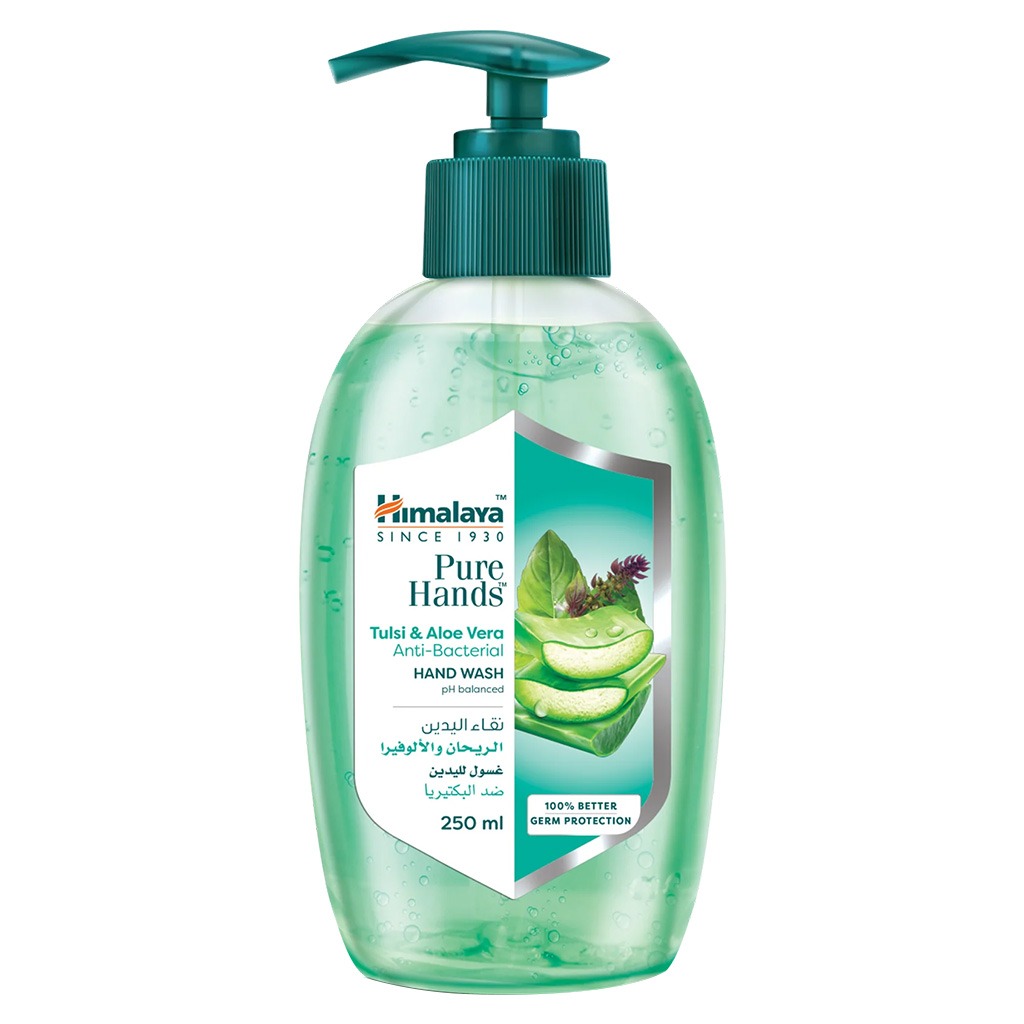 Himalaya Pure Hands Tulsi & Aloe Vera Anti-Bacterial Hand Wash 250ml