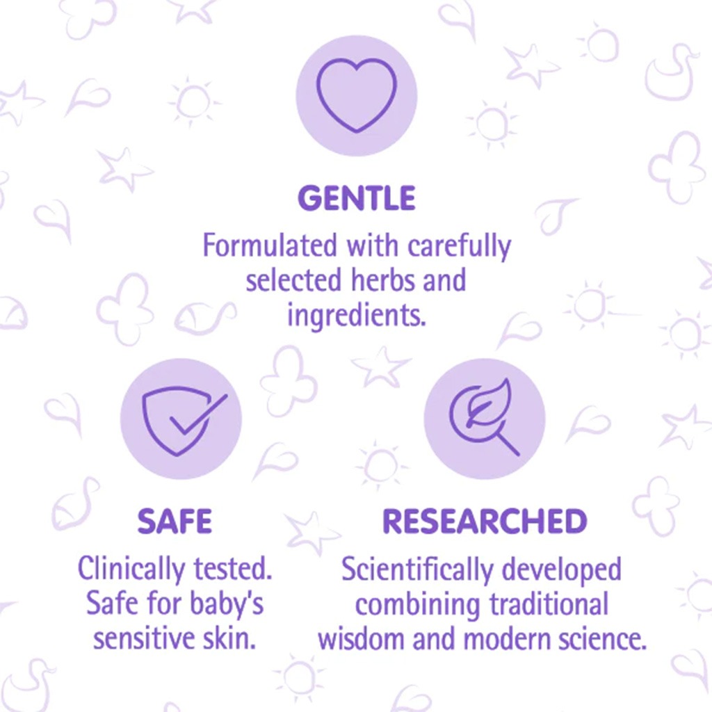 Himalaya Head To Toe No-Tears Baby Hair & Body Gentle Wash 400ml