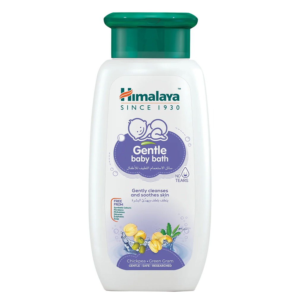 Himalaya No-Tears Gentle Baby Bath With Chickpea & Green Gram 400ml