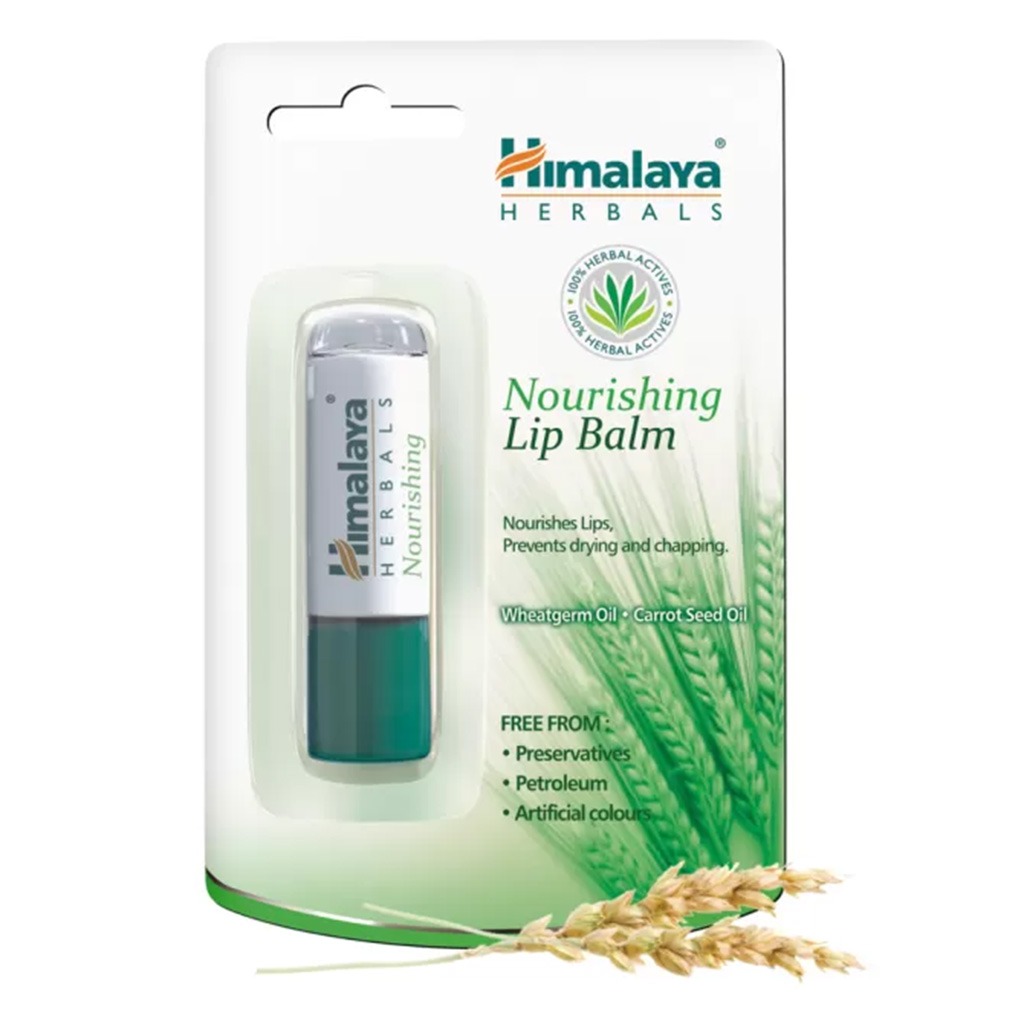 Himalaya Nourishing Lip Balm For Dry Chapped Lips 4.5g