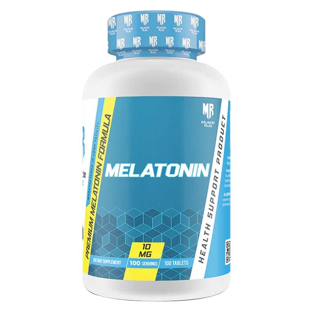 Muscle Rulz 10mg Melatonin Tablets, Pack of 100's