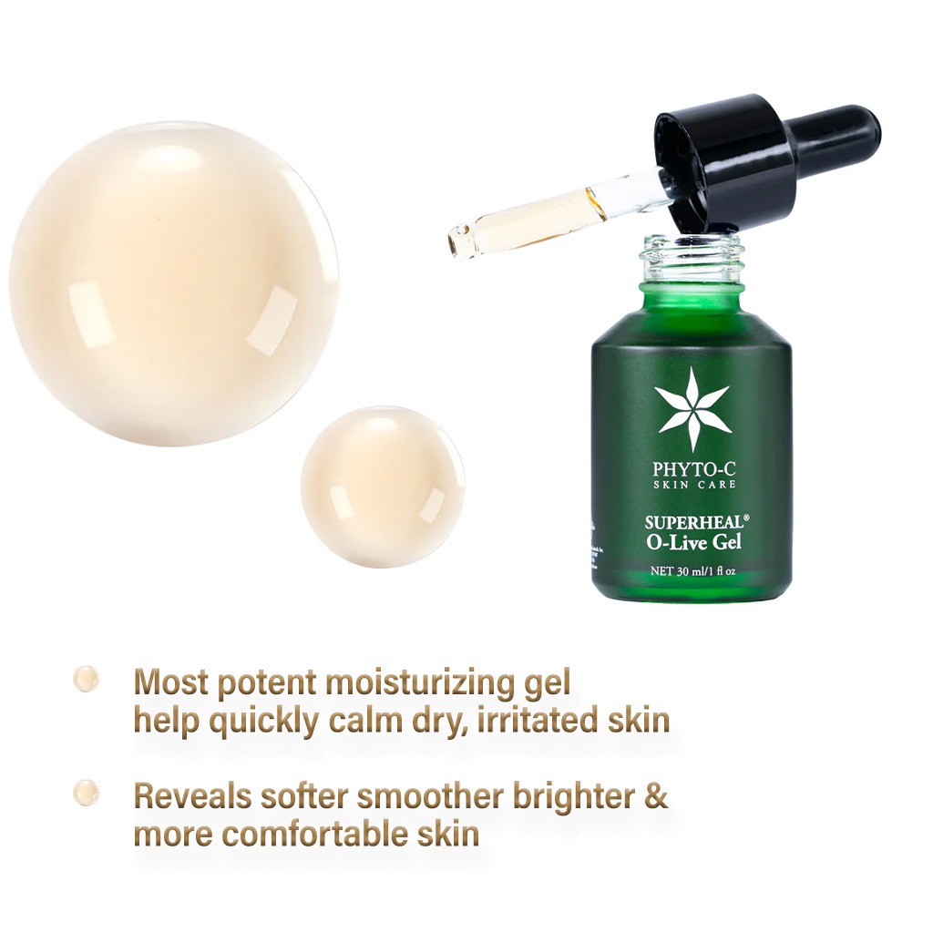Phyto-C Superheal O-Live Moisturizing Gel With Hyaluronic Acid & Olive Leaf Extract 30ml