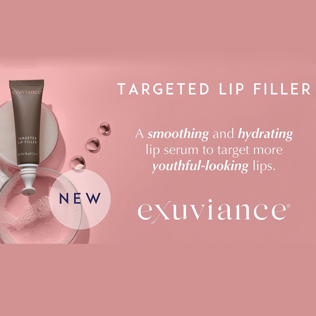 Exuviance Targeted 3-in-1 Plumping + Smoothing + Hydrating Lip Filler 10g