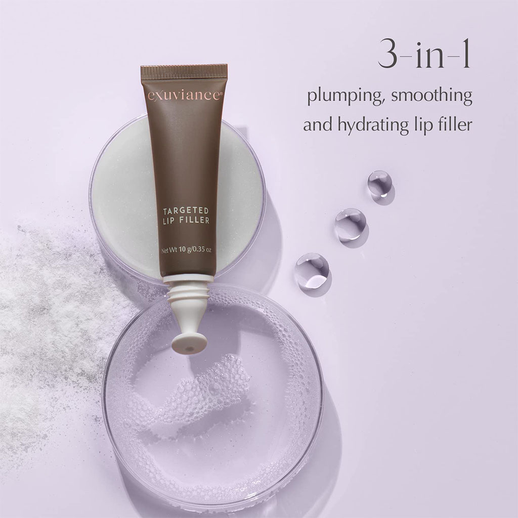 Exuviance Targeted 3-in-1 Plumping + Smoothing + Hydrating Lip Filler 10g