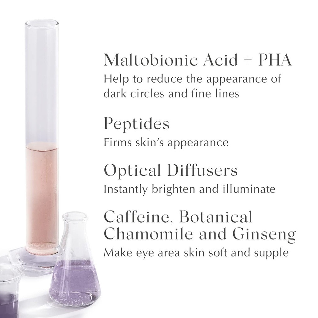 Exuviance Age Reverse Eye Contour Comprehensive Anti-Aging Cream With PHA, Peptides & Caffeine 15g