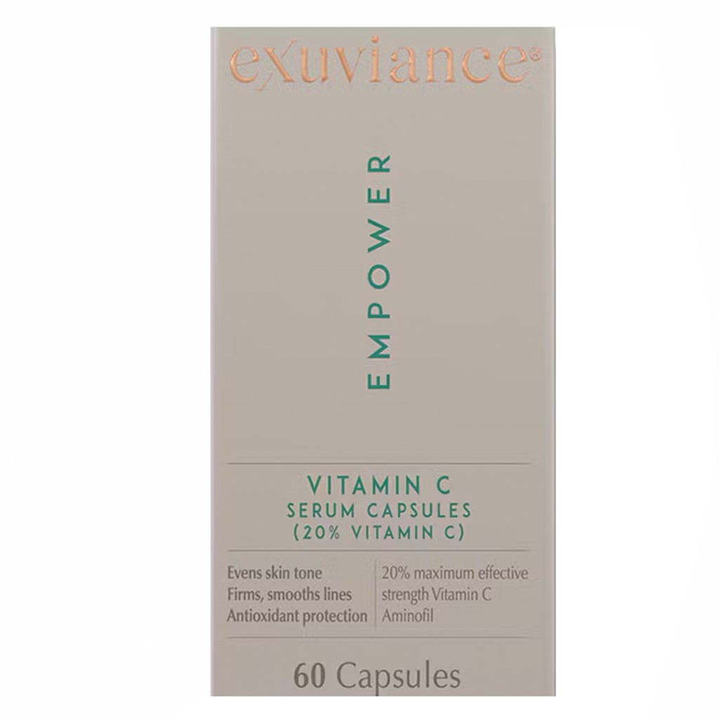 Exuviance Anti-Aging 20% Vitamin C Face Serum Capsules, Pack of 60's
