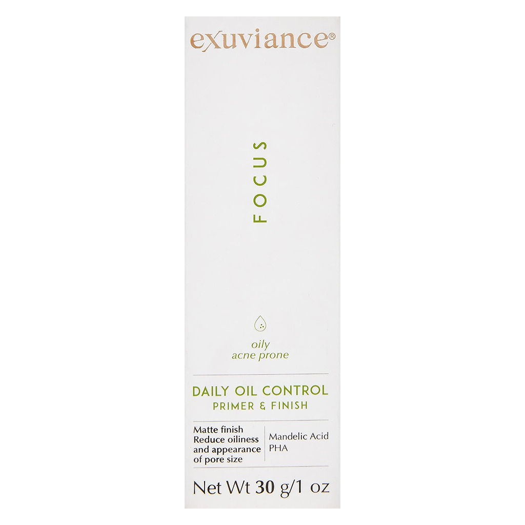 Exuviance Daily Oil Control Face Primer & Matte Finish AHA/PHA Gel For Oily & Acne-Prone Skin 30g
