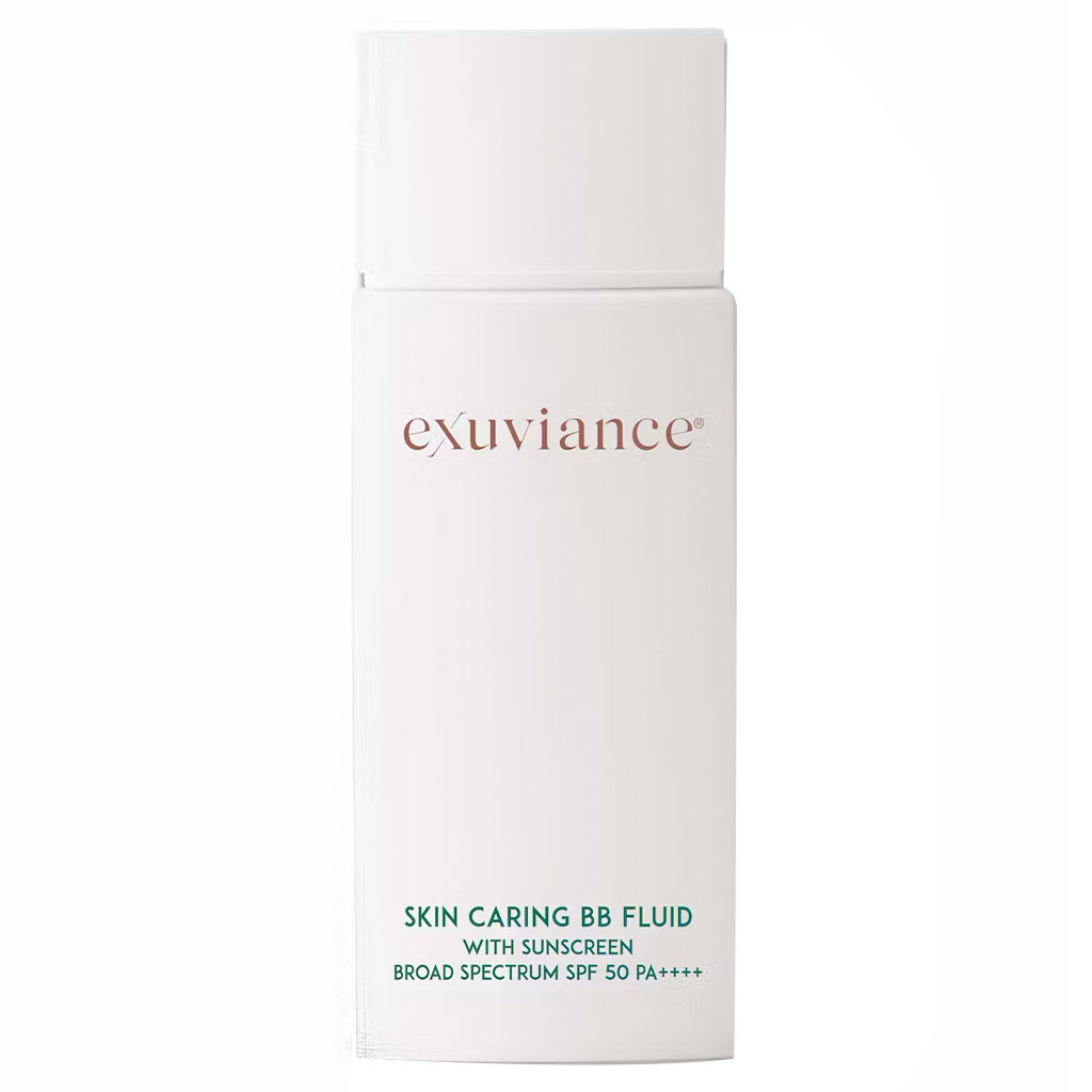 Exuviance Skin Caring BB Fluid With Sunscreen Broad Spectrum SPF 50 PA++++ For All Skin Types 50ml